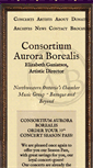 Mobile Screenshot of consortiumauroraborealis.org